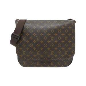 LOUIS VUITTON Brown Monogram Messenger Shoulder Bag